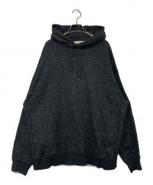 COOTIE PRODUCTIONS（クーティープロダクツ）の古着「Splatter Print Pullover Parka」｜ブラック