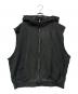 WHITELAND（ホワイトランド）の古着「ZIP UP HOODED VEST/ノースリーブパーカー」｜グレー
