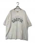 COOTIE PRODUCTIONSクーティープロダクツ）の古着「半袖カットソー」｜ホワイト