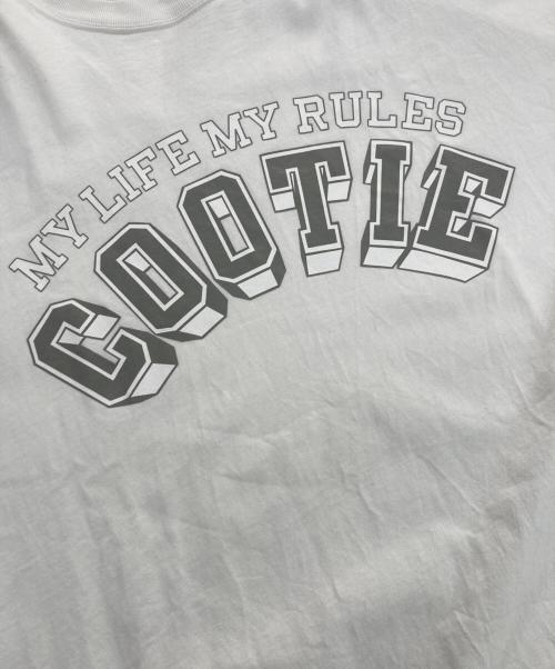 COOTIE PRODUCTIONS（クーティープロダクツ）COOTIE PRODUCTIONS (クーティープロダクツ) 半袖カットソー ホワイト サイズ:XLの古着・服飾アイテム
