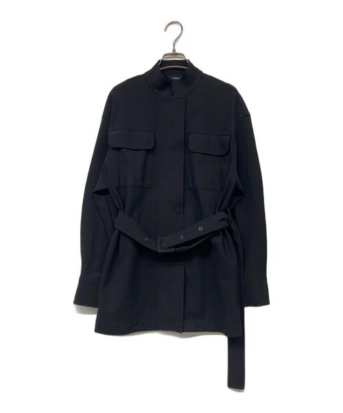 theory（セオリー）theory (セオリー) Precision Ponte 2 Cargo Coat ブラック サイズ:Ｐの古着・服飾アイテム