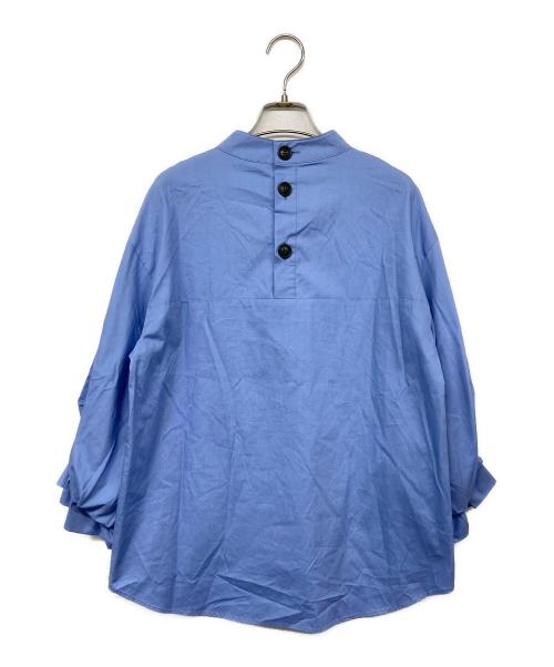 FENNEL（フェンネル）FENNEL (フェンネル) バルーンスリーブボリュームブラウス ブルー サイズ:9 未使用品の古着・服飾アイテム