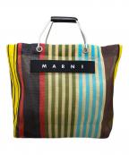 MARNIマルニ）の古着「マーケットストライプバッグ」｜マルチカラー