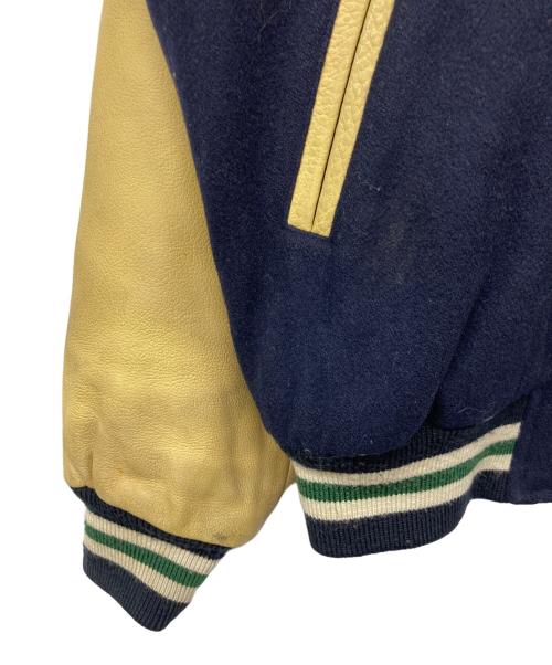 McGREGOR（マクレガー）McGREGOR (マクレガー) スタジャン ネイビー×ベージュ サイズ:Lの古着・服飾アイテム