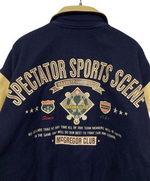 McGREGOR（マクレガー）McGREGOR (マクレガー) スタジャン ネイビー×ベージュ サイズ:Lの古着・服飾アイテム