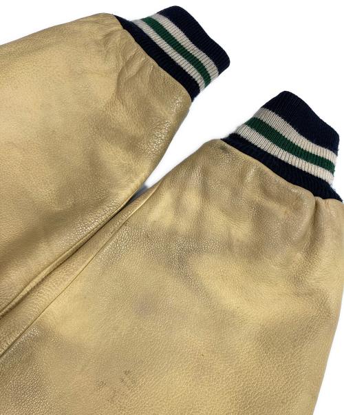 McGREGOR（マクレガー）McGREGOR (マクレガー) スタジャン ネイビー×ベージュ サイズ:Lの古着・服飾アイテム