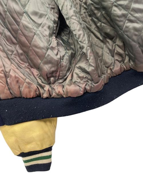 McGREGOR（マクレガー）McGREGOR (マクレガー) スタジャン ネイビー×ベージュ サイズ:Lの古着・服飾アイテム