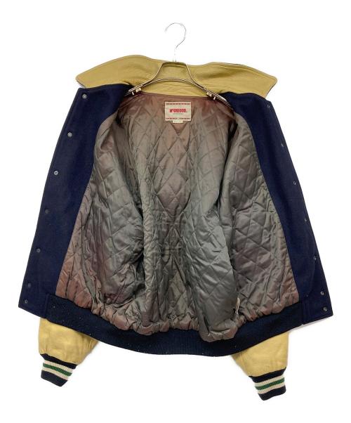 McGREGOR（マクレガー）McGREGOR (マクレガー) スタジャン ネイビー×ベージュ サイズ:Lの古着・服飾アイテム