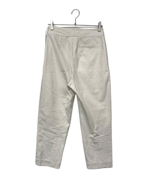 MARGARET HOWELL（マーガレットハウエル）MARGARET HOWELL (マーガレットハウエル) WASHED COTTON TWILL/ワイドパンツ ホワイト サイズ:2の古着・服飾アイテム