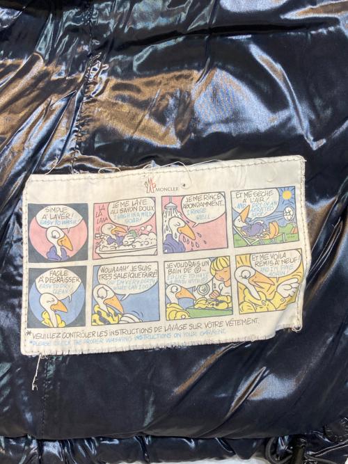 MONCLER（モンクレール）MONCLER (モンクレール) ダウンジャケット ネイビー サイズ:1の古着・服飾アイテム