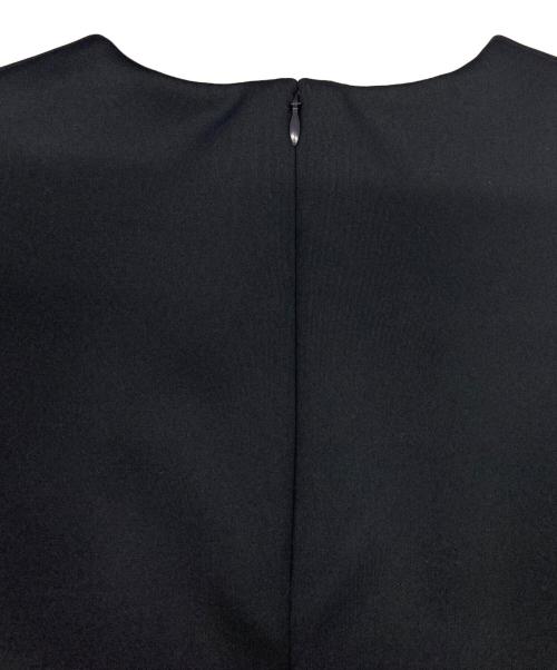 UNITED ARROWS TOKYO（ユナイテッドアローズトウキョウ）UNITED ARROWS TOKYO (ユナイテッドアローズトウキョウ) SPONGY パールモチーフ ブラウス ネイビー サイズ:36の古着・服飾アイテム