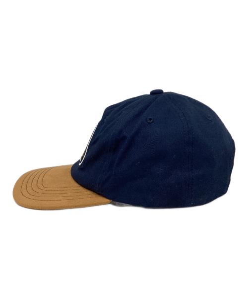 HUMAN MADE（ヒューマンメイド）HUMAN MADE (ヒューマンメイド) キャップ ネイビー×ベージュの古着・服飾アイテム