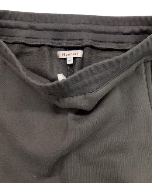 Honnete（オネット）Honnete (オネット) 裏起毛スウェットスカート グレー サイズ:2の古着・服飾アイテム