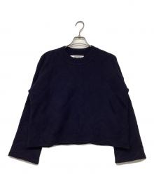 premiere classe（プルミエール クラス）の古着「ウールカシミヤニット」｜ネイビー