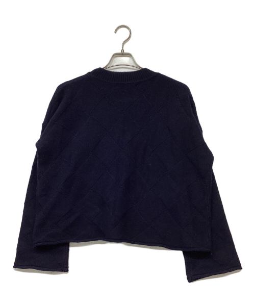 premiere classe（プルミエール クラス）premiere classe (プルミエール クラス) ウールカシミヤニット ネイビー サイズ:Ｍの古着・服飾アイテム