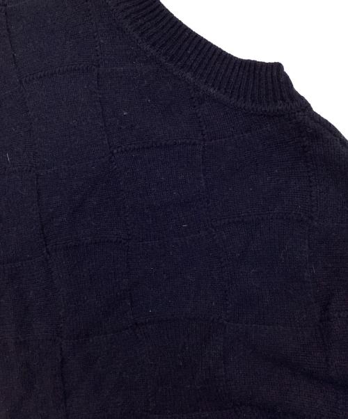 premiere classe（プルミエール クラス）premiere classe (プルミエール クラス) ウールカシミヤニット ネイビー サイズ:Ｍの古着・服飾アイテム