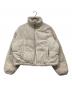 OLLUN（オルン）の古着「中綿ジャケット」｜ベージュ