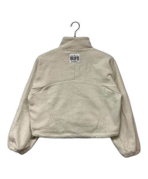 HER LIP TO（ハーリップトゥ）HER LIP TO (ハーリップトゥ) Flight Mode Half Zip Fleece Pullover アイボリー サイズ:Fの古着・服飾アイテム