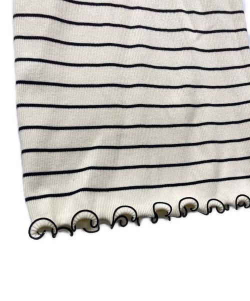 HER LIP TO（ハーリップトゥ）HER LIP TO (ハーリップトゥ) Be Mine Back Lace-Up Long Dress ブラック×ベージュ サイズ:Sの古着・服飾アイテム