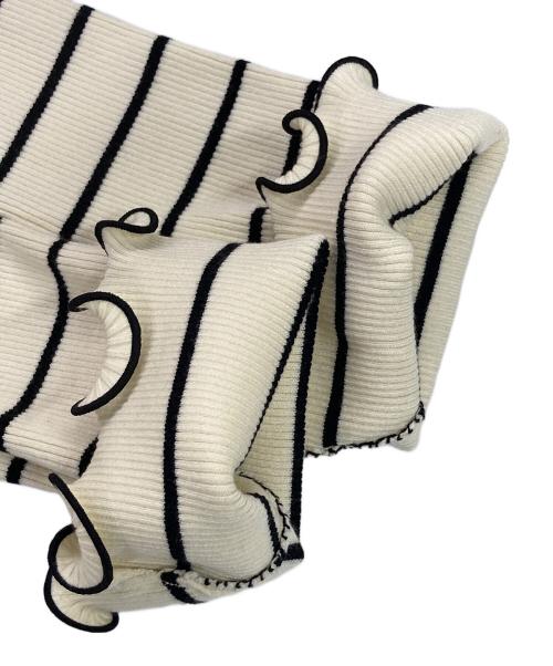 HER LIP TO（ハーリップトゥ）HER LIP TO (ハーリップトゥ) Be Mine Back Lace-Up Long Dress ブラック×ベージュ サイズ:Sの古着・服飾アイテム