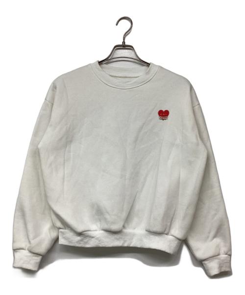 HER LIP TO（ハーリップトゥ）HER LIP TO (ハーリップトゥ) プリントスウェット ベージュ サイズ:Ｍの古着・服飾アイテム