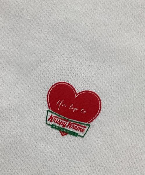 HER LIP TO（ハーリップトゥ）HER LIP TO (ハーリップトゥ) プリントスウェット ベージュ サイズ:Ｍの古着・服飾アイテム