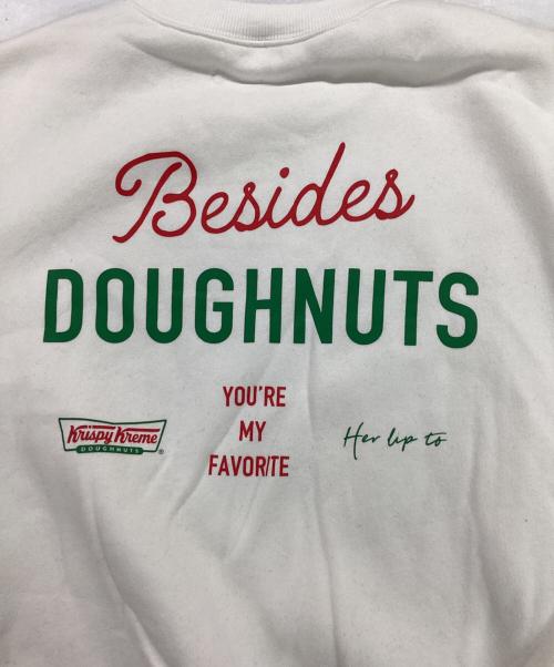 HER LIP TO（ハーリップトゥ）HER LIP TO (ハーリップトゥ) プリントスウェット ベージュ サイズ:Ｍの古着・服飾アイテム