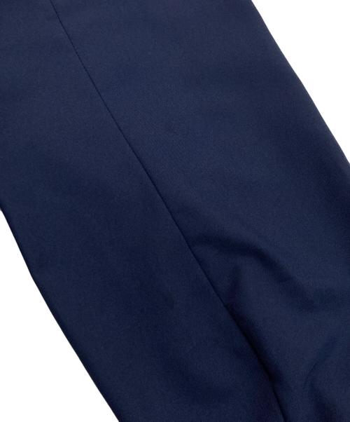KOZABURO（コウザブロウ）KOZABURO (コウザブロウ) Uniform 3D Shaped Trousers ネイビー サイズ:1の古着・服飾アイテム