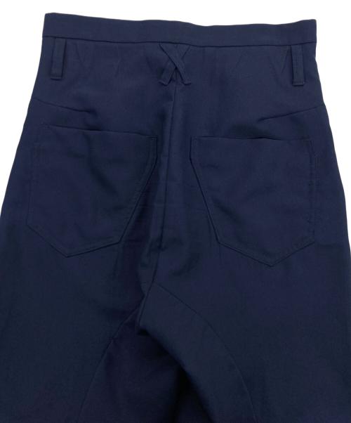 KOZABURO（コウザブロウ）KOZABURO (コウザブロウ) Uniform 3D Shaped Trousers ネイビー サイズ:1の古着・服飾アイテム