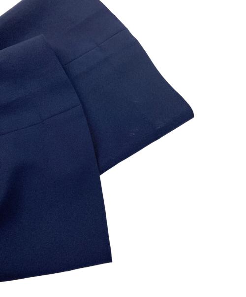 KOZABURO（コウザブロウ）KOZABURO (コウザブロウ) Uniform 3D Shaped Trousers ネイビー サイズ:1の古着・服飾アイテム