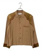 TOGA VIRILISトーガ ビリリース）の古着「ウエスタンシャツ」｜ブラウン