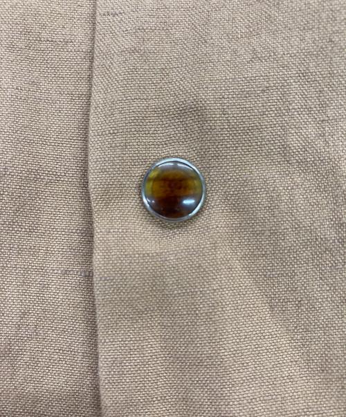 TOGA VIRILIS（トーガ ビリリース）TOGA VIRILIS (トーガ ビリリース) ウエスタンシャツ ブラウン サイズ:46の古着・服飾アイテム