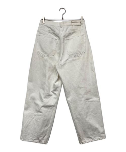 DRIES VAN NOTEN（ドリスヴァンノッテン）DRIES VAN NOTEN (ドリスヴァンノッテン) ワイドデニムパンツ ホワイト サイズ:30の古着・服飾アイテム