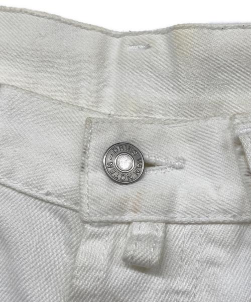 DRIES VAN NOTEN（ドリスヴァンノッテン）DRIES VAN NOTEN (ドリスヴァンノッテン) ワイドデニムパンツ ホワイト サイズ:30の古着・服飾アイテム