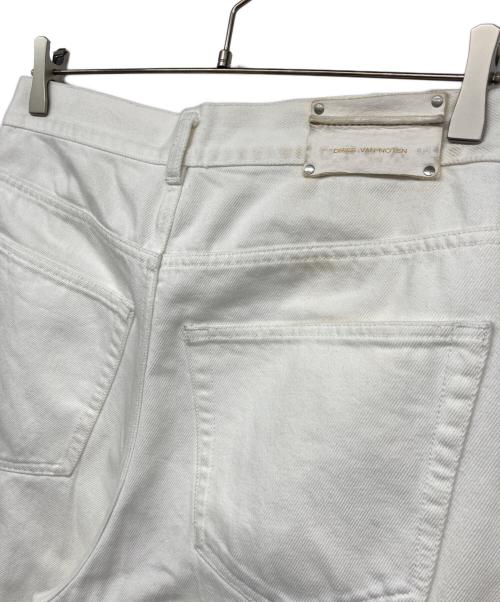 DRIES VAN NOTEN（ドリスヴァンノッテン）DRIES VAN NOTEN (ドリスヴァンノッテン) ワイドデニムパンツ ホワイト サイズ:30の古着・服飾アイテム