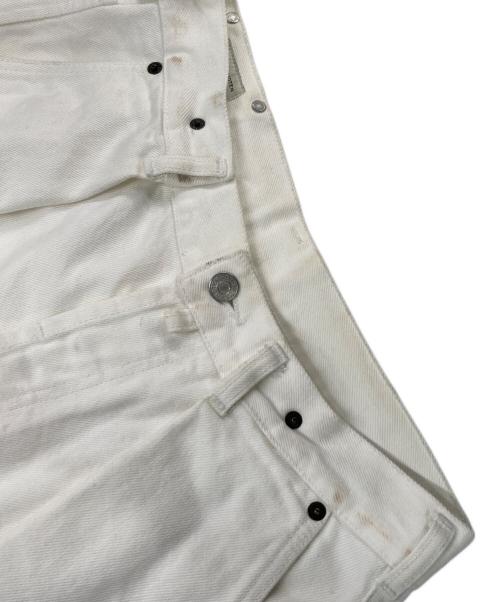 DRIES VAN NOTEN（ドリスヴァンノッテン）DRIES VAN NOTEN (ドリスヴァンノッテン) ワイドデニムパンツ ホワイト サイズ:30の古着・服飾アイテム