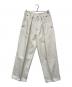 DRIES VAN NOTEN（ドリスヴァンノッテン）の古着「ワイドデニムパンツ」｜ホワイト