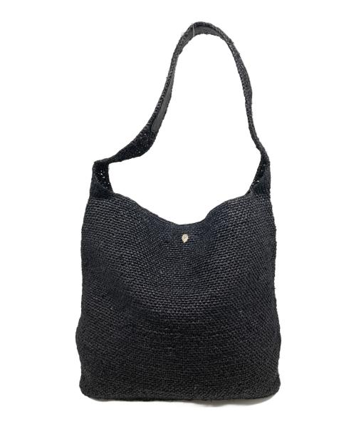 HELEN KAMINSKI（ヘレンカミンスキー）HELEN KAMINSKI (ヘレンカミンスキー) カゴトートバッグ ブラックの古着・服飾アイテム