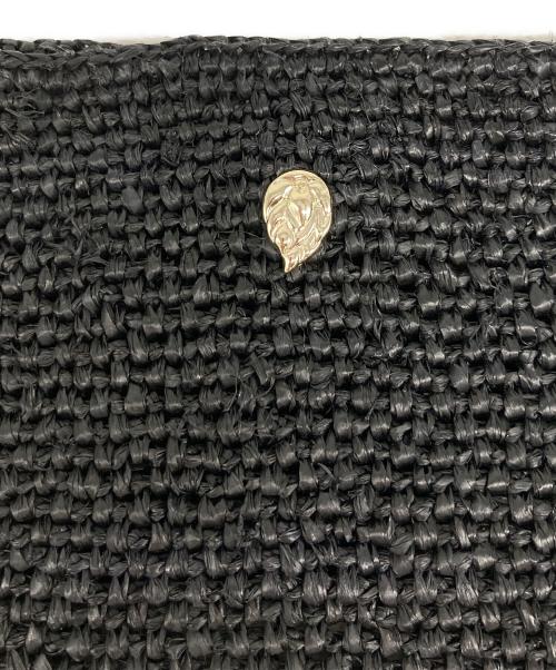 HELEN KAMINSKI（ヘレンカミンスキー）HELEN KAMINSKI (ヘレンカミンスキー) カゴトートバッグ ブラックの古着・服飾アイテム