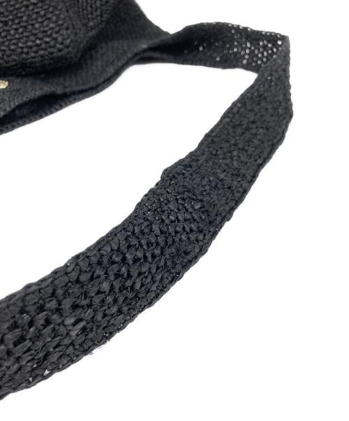 HELEN KAMINSKI（ヘレンカミンスキー）HELEN KAMINSKI (ヘレンカミンスキー) カゴトートバッグ ブラックの古着・服飾アイテム