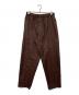 JIL SANDER（ジルサンダー）の古着「コットンイージースラックス」｜ブラウン