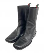 GUCCIグッチ）の古着「シェリーライン ブーツ」｜ブラック