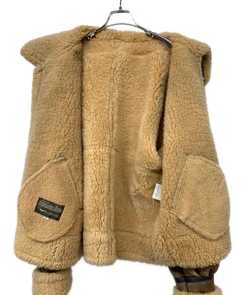 SHEARLING（シャーリング）SHEARLING (シャーリング) ムートンジャケット ブラウン サイズ:40の古着・服飾アイテム