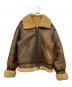 SHEARLING（シャーリング）の古着「ムートンジャケット」｜ブラウン