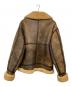 SHEARLING (シャーリング) ムートンジャケット ブラウン サイズ:40：8000円