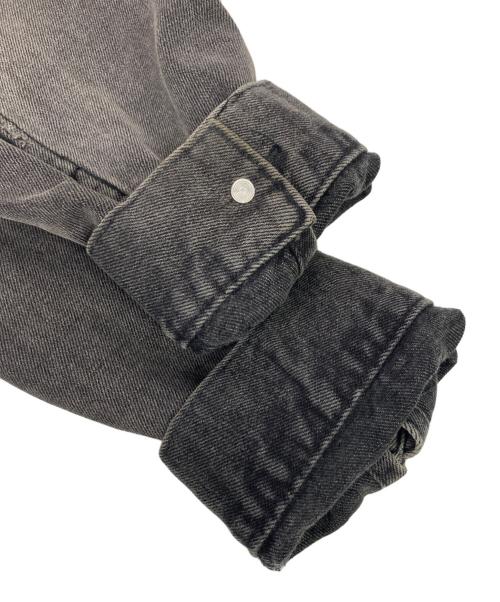 RHC Ron Herman（アールエイチシー ロンハーマン）RHC Ron Herman (アールエイチシー ロンハーマン) ダメージデニムジャケット グレー サイズ:Mの古着・服飾アイテム