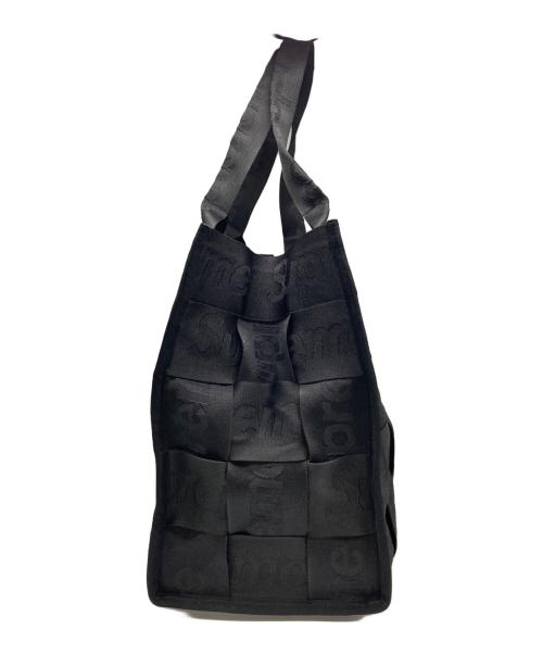 SUPREME（シュプリーム）SUPREME (シュプリーム) Woven Large Tote ブラックの古着・服飾アイテム