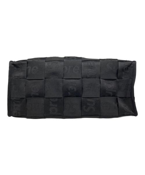 SUPREME（シュプリーム）SUPREME (シュプリーム) Woven Large Tote ブラックの古着・服飾アイテム