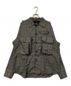 South2 West8サウスツー ウエストエイト）の古着「テンカラトラウトシャツ」｜グレー