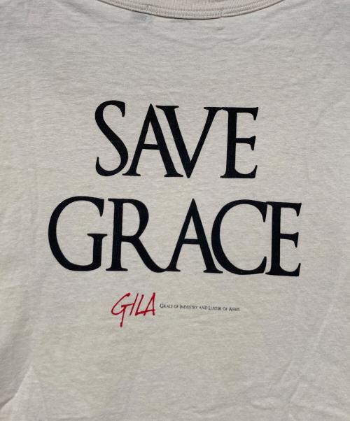 UNDERCOVERISM（アンダーカバーイズム）UNDERCOVERISM (アンダーカバーイズム) SAVE GRACE GILA  tee ベージュ サイズ:2の古着・服飾アイテム